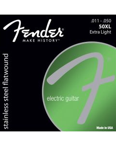 Fender SuperSonic string set electric, stainless flatwound, ball end, 11-50