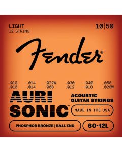 Fender AuriSonic string set acoustic 12, ph.bronze roundwound, ball end, 10-48