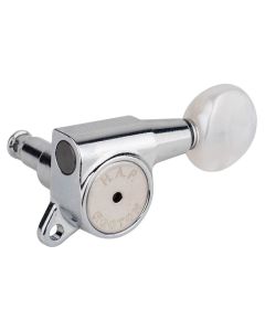 Gotoh SG381 machine heads with HAP and 05PW buttons, 6L, chrome