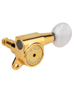 Gotoh SG381 machine heads with HAP and 05PW buttons, 6L, gold