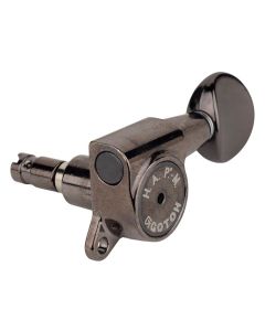 Gotoh SG381 machine heads with HAPM and 05 buttons, 6L, cosmo black