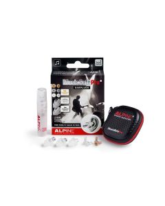 Alpine MusicSafePro, high-fidelity gehoorbescherming voor muzikanten, transparant