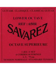 Savarez snarenset klassiek for lower octaaf