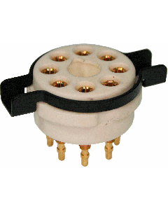Socket Premium 8 polig Teflon Gold Pin