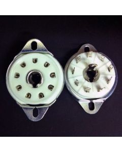 Socket Loctal Chassis 9 pin