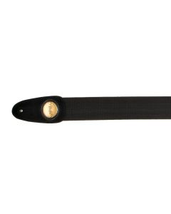Fender 2  guitar strap 'Cotton/Leather' Fender Logo black 