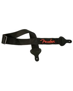Fender Strap rood LOGO
