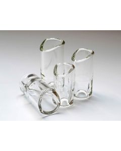 The Rock Slide moulded glass slide size L (inside 21.0 - length 63.0mm)