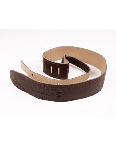 Martin Italian leather guitar strap with logo