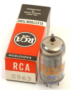 NOS RCA 5963 12au7a ecc82