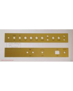 Plexi Front + Rear-Panel-Set voor 18 Watt-TMB