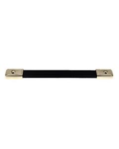 Strap Handle black w/ nickel ends