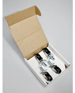 Fender Genuine Replacement Part swivel casters including mounting cups and screws set of 4 