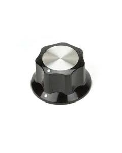 Knob Classic Black Fluted
