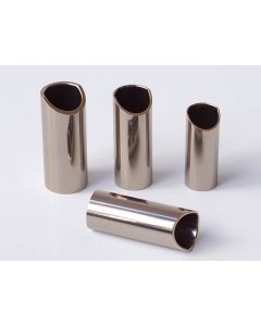 The Rock Slide polished nickel slide size S (inside 17.5 - length 47.5mm)