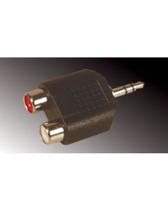 Adapter 2RCA female Mini-jack Stereo