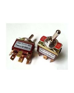 Amp Switch DPDT - 2 postion toggle ON-ON 6 pins