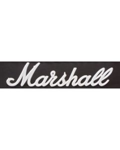 Marshall® Logo, 15 cm, wit