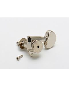 Duesenberg Z-Tuners, kidney-shape, 90°, 3+3, nickel